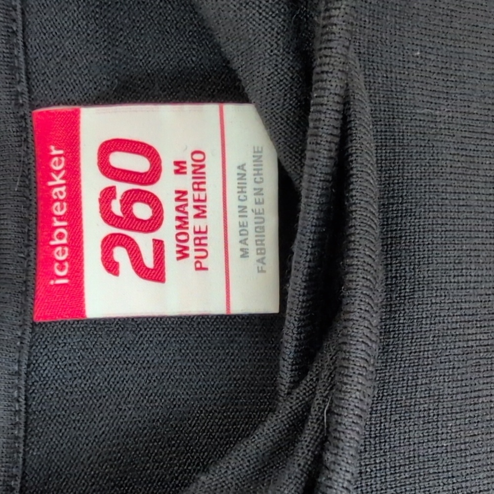 Icebreaker Woman's 260 Pure Merino Hoodie Size Medium - Picture 2 of 8